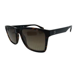 GUESS GU6928 Sunglasses - 52G Dark Havana / Brown Mirror - 56-18-150 - Unisex